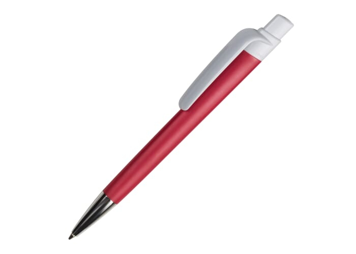 Bouteille publicitaire rPET 600 ml Loop combi Rouge / Blanc